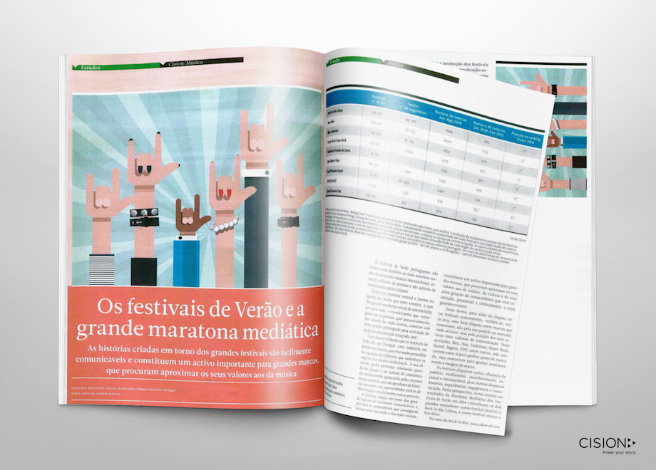 Os festivais de verão e a grande maratona mediática