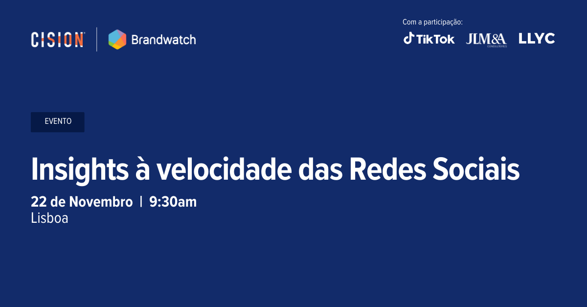 Insights à velocidade das Redes Sociais 